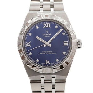 Tudor Royal 8P Diamond 2830A1A0 Blue Dial Women's Watch